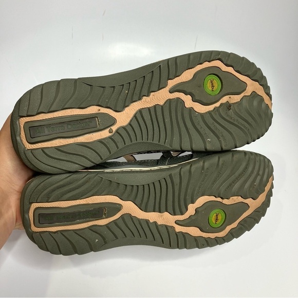 Jambu Spain gray leather memory foam sandals size 9 - Picture 8 of 9